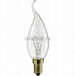 ����� ����������� PHILIPS Deco 40W 230V BXS35 E14 (CL)