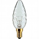 ����� ����������� PHILIPS Deco 60W 230V BW35 E14 (CL)